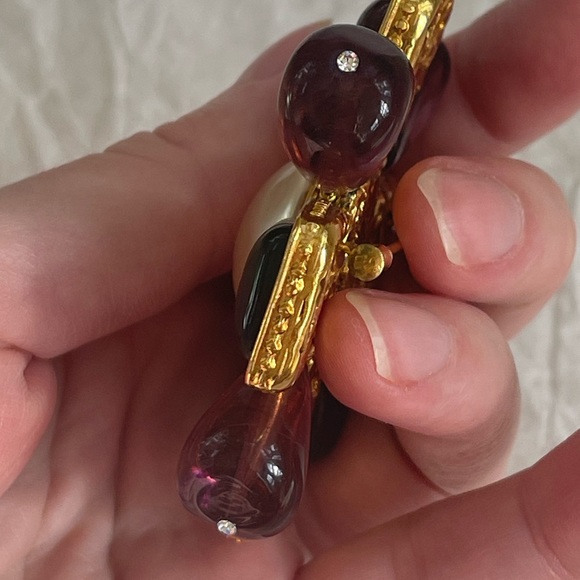 Chanel Gripoix Maltese Cross Season 23 Brooch - Picture 11 of 12